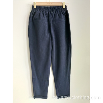 Kvinnor High Waist Straight Pants